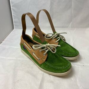 SEBAGO DOCKSIDES 7 men's Green suede